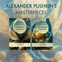 EasyOriginal Readable Classics / Alexander Pushkin's Masterpieces (with 2 MP3 Audio-CDs) - Readable Classics - Unabridged russian edition with improved readability - Puschkin, Alexander