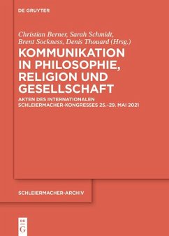 Kommunikation in Philosophie, Religion und Gesellschaft (eBook, ePUB)