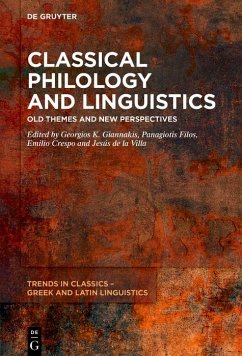 Classical Philology and Linguistics (eBook, PDF) Cover Classical Philology and Linguistics (eBook, PDF)