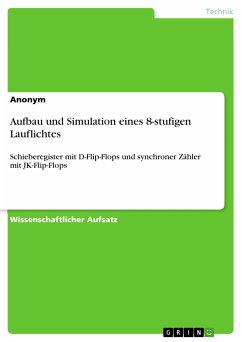 Aufbau und Simulation eines 8-stufigen Lauflichtes (eBook, PDF)