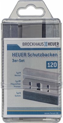 HEUER Schutzbacken-Set Größe 120 enthält Schutzbacken Typ N, G