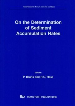 Cover On the Determination of Sediment Accumulation Rates (eBook, PDF)