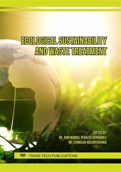 Cover Ecological Sustainability and Waste Treatment (eBook, PDF)