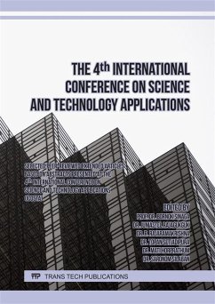 The 4th International Conference on Science and Technology Applications (eBook, PDF)