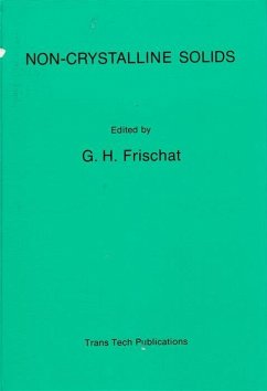 Cover Non-Crystalline Solids (eBook, PDF)