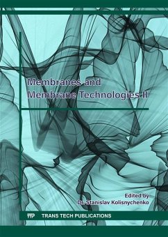 Cover Membranes and Membrane Technologies II (eBook, PDF)