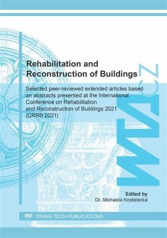 Rehabilitation and Reconstruction of Buildings (eBook, PDF)