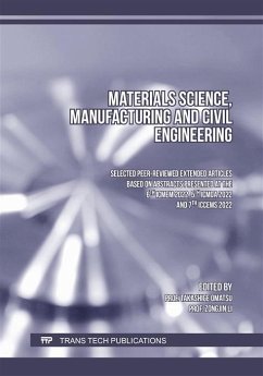 Materials Science, Manufacturing and Civil Engineering (eBook, PDF)