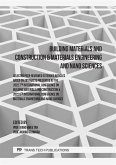 Building Materials and Construction & Materials Engineering and Nano Sciences (eBook, PDF)