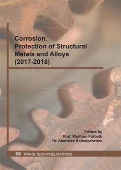 Cover Corrosion. Protection of Structural Metals and Alloys (2017-2018) (eBook, PDF)