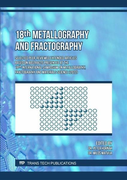 18th Metallography and Fractography (eBook, PDF) 18th Metallography and Fractography (eBook, PDF)