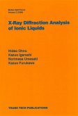 X-Ray Diffraction Analysis of Ionic Liquids (eBook, PDF)