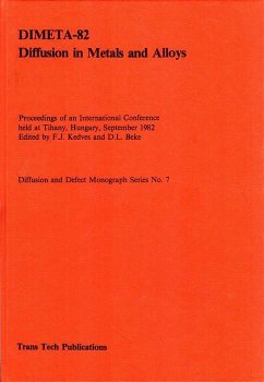 Cover Diffusion in Metals and Alloys (eBook, PDF)