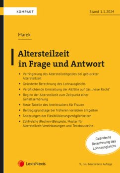 Altersteilzeit in Frage und Antwort - Marek, Erika