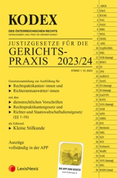 KODEX Gerichtspraxis 2023/24 - inkl. App