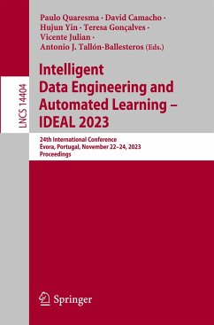 Intelligent Data Engineering and Automated Learning ¿ IDEAL 2023