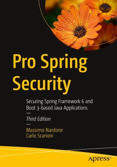 Pro Spring Security - Scarioni, Carlo; Nardone, Massimo