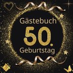 GÄSTEBUCH &quote;Gold Klassik 1&quote; zum 50. Geburtstag