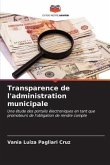 Transparence de l'administration municipale