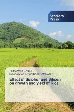 Effect of Sulphur and Silicon on growth and yield of Rice - GANTA, TEJASWINI;Ramavath, Nagasaivardhan Naik