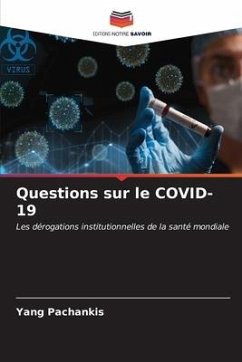 Questions sur le COVID-19 - Pachankis, Yang