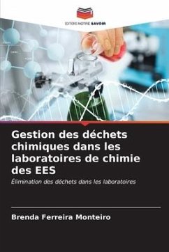 Gestion des déchets chimiques dans les laboratoires de chimie des EES - Ferreira Monteiro, Brenda