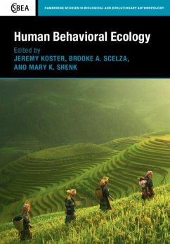 Cover Human Behavioral Ecology