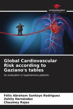 Cover Global Cardiovascular Risk according to Gaziano's tables