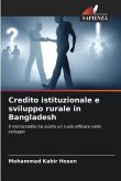 Credito istituzionale e sviluppo rurale in Bangladesh