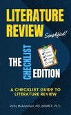 Literature Review Simplified: The Checklist Edition (eBook, ePUB)