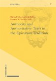 Authority and Authoritative Texts in the Epicurean Tradition (eBook, PDF)