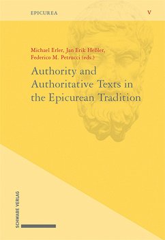 Authority and Authoritative Texts in the Epicurean Tradition (eBook, PDF)