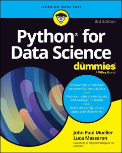 Python for Data Science For Dummies (eBook, ePUB) - Mueller, John Paul; Massaron, Luca