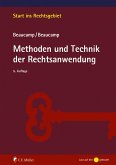 Methoden und Technik der Rechtsanwendung (eBook, ePUB)