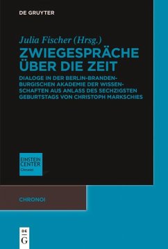 Zwiegespräche über die Zeit (eBook, ePUB)