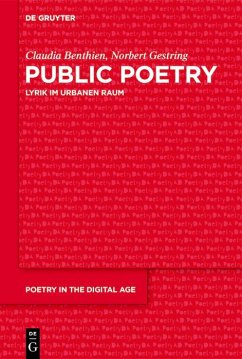 Cover Public Poetry (eBook, PDF)