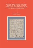 Agnes Stache-Weiske (1962-2021) - Korrespondenzen aus den Jahren 2016-2021 zur Geschichte der Sprachwissenschaft (eBook, ePUB)