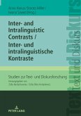 Inter- and Intralinguistic Contrasts / Inter- und intralinguistische Kontraste (eBook, PDF)