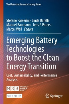 Emerging Battery Technologies to Boost the Clean Energy Transition