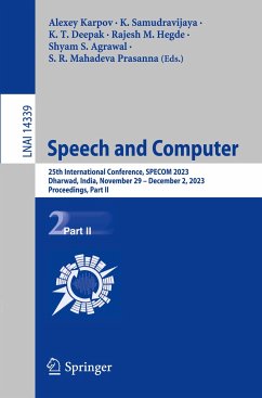 Speech and Computer