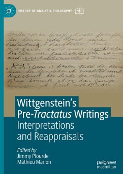 Cover Wittgenstein's Pre-Tractatus Writings