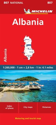 Michelin Map Albania - Michelin