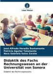 Didaktik des Fachs Rechnungswesen an der Universität von Sonora