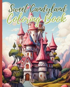 Sweet Candyland Coloring Book - Nguyen, Thy