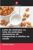 Leite de amêndoa vs. leite de amêndoa: parâmetros de composição e efeitos na saúde
