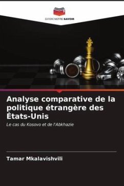 Cover Analyse comparative de la politique étrangère des États-Unis