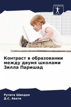 Cover Kontrast w obrazowanii mezhdu dwumq shkolami Zilla Parishad