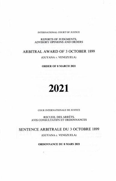Arbitral Award of 3 October 1899 (Guyana V. Venezuela)