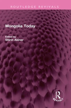 Cover Mongolia Today (eBook, PDF)