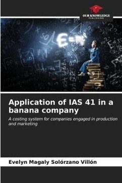 Application of IAS 41 in a banana company - Solórzano Villón, Evelyn Magaly